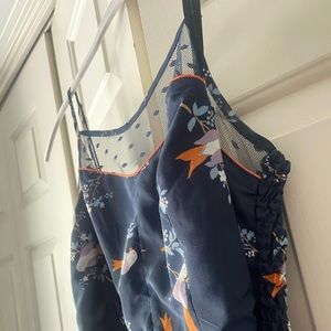 Navy bird dress